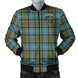 Clan Walkinshaw Crest Tartan Bomber Jacket ZJ951