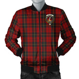 Clan Wallace Crest Tartan Bomber Jacket ZJ957