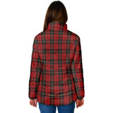 Clan Wallace Crest Tartan Padded Jacket RF957