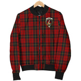 Clan Wallace Crest Tartan Bomber Jacket ZJ957