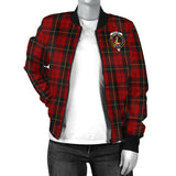 Clan Wallace Crest Tartan Bomber Jacket ZJ957