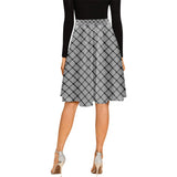 Clan Wallace Dress Tartan Melete Pleated Midi Skirt V116