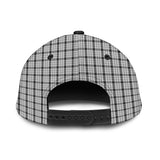 Wallace Dress Tartan Classic Cap with Family Crest