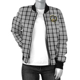 Clan Wallace Dress Crest Tartan Bomber Jacket ZJ952