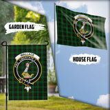 Clan Wallace Hunting Crest Tartan Flag CF956