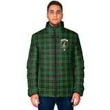 Clan Wallace Hunting Crest Tartan Padded Jacket RF956