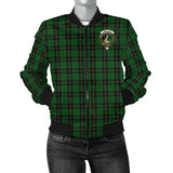 Clan Wallace Hunting Crest Tartan Bomber Jacket ZJ956