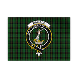 Clan Wallace Hunting Crest Tartan Flag CF956