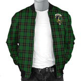 Clan Wallace Hunting Crest Tartan Bomber Jacket ZJ956