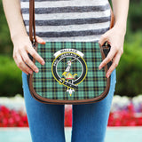 Clan Wallace Hunting Ancient Crest Tartan Saddle Bag MS36