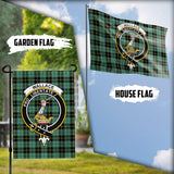 Clan Wallace Hunting Ancient Crest Tartan Flag CF953