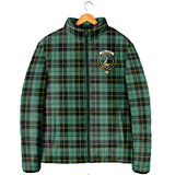 Clan Wallace Hunting Ancient Crest Tartan Padded Jacket RF953