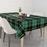 Clan Wallace Hunting Ancient Tartan Tablecloth Golden Sword of Courageous Legacy BG965