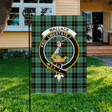 Clan Wallace Hunting Ancient Crest Tartan Flag CF953