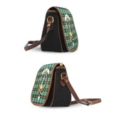 Clan Wallace Hunting Ancient Crest Tartan Saddle Bag MS36