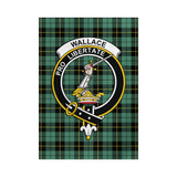 Clan Wallace Hunting Ancient Crest Tartan Flag CF953