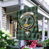 Clan Wallace Hunting Ancient Crest Tartan Flag CF953