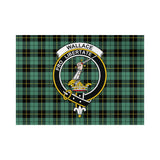 Clan Wallace Hunting Ancient Crest Tartan Flag CF953