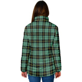 Clan Wallace Hunting Ancient Crest Tartan Padded Jacket RF953