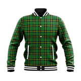 Clan Wallace Hunting Green Tartan Baseball Jacket J125