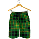 Clan Wallace Hunting Green Tartan Mens Shorts N118