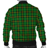 Clan Wallace Hunting Green Crest Tartan Bomber Jacket ZJ954