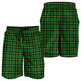 Clan Wallace Hunting Green Tartan Mens Shorts N118