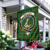 Clan Wallace Hunting Green Crest Tartan Flag CF954