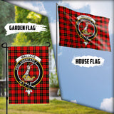 Clan Wallace Hunting Red Crest Tartan Flag CF955