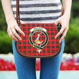 Clan Wallace Hunting Red Crest Tartan Saddle Bag MS34