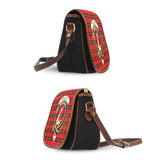 Clan Wallace Hunting Red Crest Tartan Saddle Bag MS34