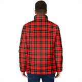 Clan Wallace Hunting Red Crest Tartan Padded Jacket RF955