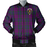 Clan Wardlaw Crest Tartan Bomber Jacket ZJ960