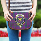 Clan Wardlaw Crest Tartan Saddle Bag MS29