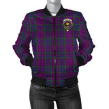 Clan Wardlaw Crest Tartan Bomber Jacket ZJ960