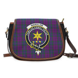 Clan Wardlaw Crest Tartan Saddle Bag MS29