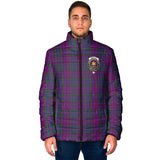 Clan Wardlaw Crest Tartan Padded Jacket RF960