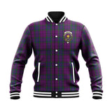 Clan Wardlaw Crest Tartan Baseball Jacket JM30