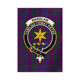 Clan Wardlaw Crest Tartan Flag CF960