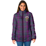 Clan Wardlaw Crest Tartan Padded Jacket RF960