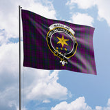 Clan Wardlaw Crest Tartan Flag CF960