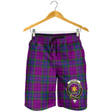 Clan Wardlaw Modern Crest Tartan Mens Shorts NS35