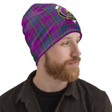 Clan Wardlaw Modern Crest Tartan Beanies Hat LC959