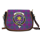 Clan Wardlaw Modern Crest Tartan Saddle Bag MS30