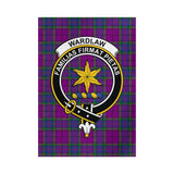 Clan Wardlaw Modern Crest Tartan Flag CF959