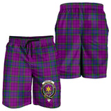 Clan Wardlaw Modern Crest Tartan Mens Shorts NS35