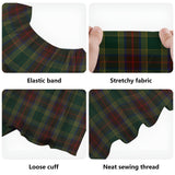 Clan Waterford County Ireland Tartan Off Shoulder Long Dress VL1164