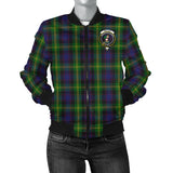 Clan Watson Crest Tartan Bomber Jacket ZJ963