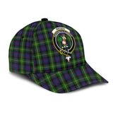 Watson Tartan Classic Cap with Family Crest