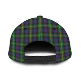 Watson Tartan Classic Cap with Family Crest